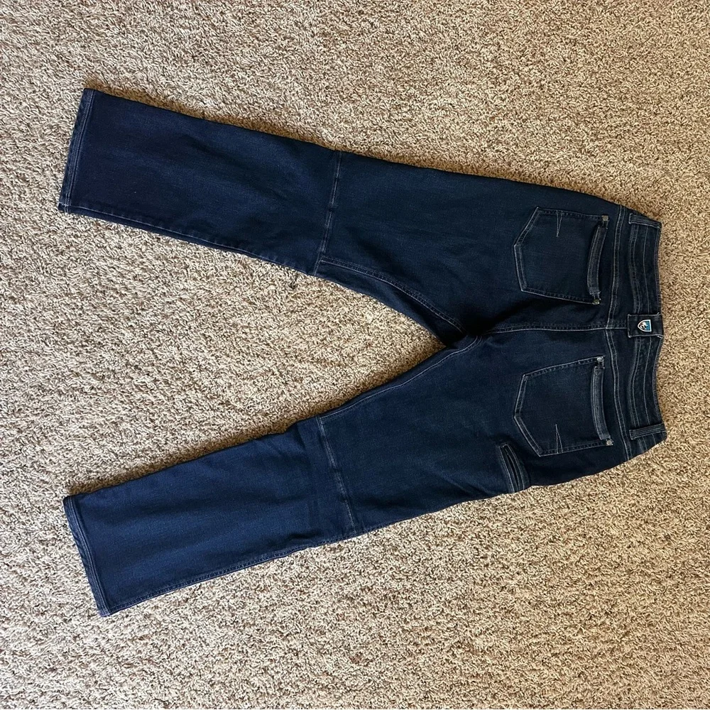 KUHL Dark Blue Denim Jeans - Picture 4 of 9
